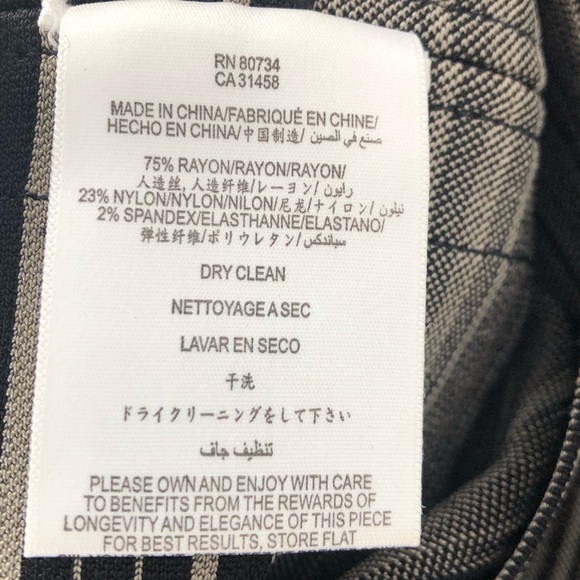 Herve Leger Sandra Striped Bodycon  Off- Shoulder Bandage  Mini Dress. - Picture 9 of 11